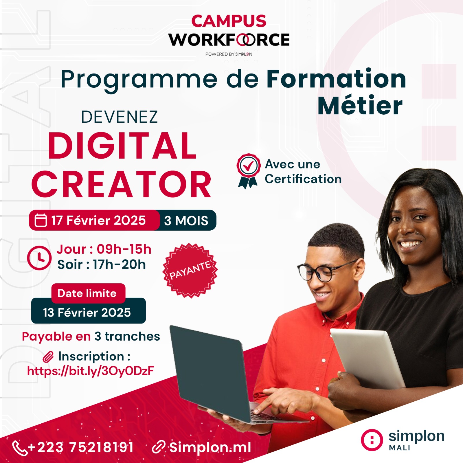 Appel à Candidatures Digital Creator – CWF
